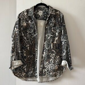 Snakeskin print Jacket